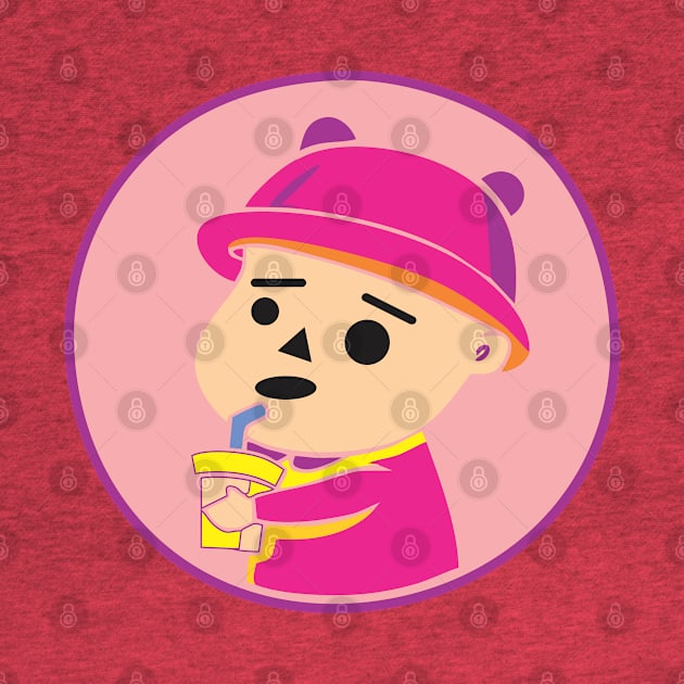 bubble tea boy by TrendsCollection